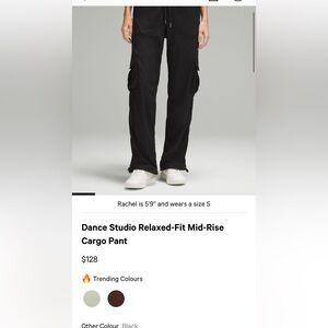 lululemon Dance Studio Cargo pant